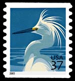 37c Egret (15k)