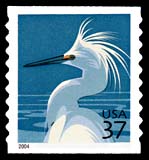37c Egret (15k)