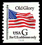 G (32c) Old Glory (15k)